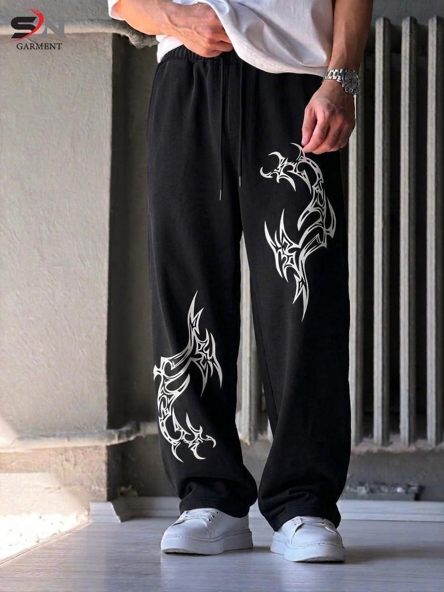 The Gent Co | Tribal Printed  Baggy trousers