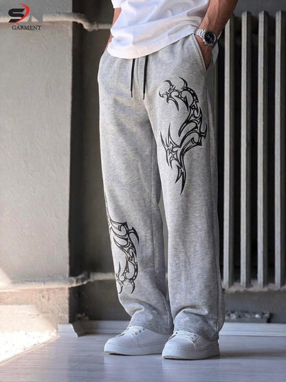 The Gent Co | Tribal Printed  Baggy trousers