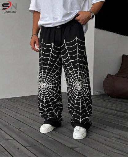 The Gent Co | Mix Printed  Baggy trousers