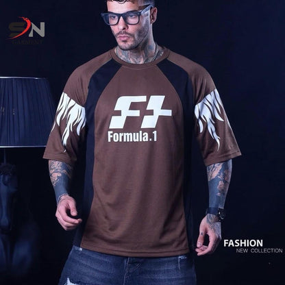The Gent Co. | Formula 1 Printed Drop Shoulder