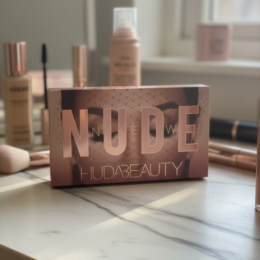 Nude Eyeshadow Palette - 18 Pan Ultra-Pigmented Shadow Collection with Mattes
