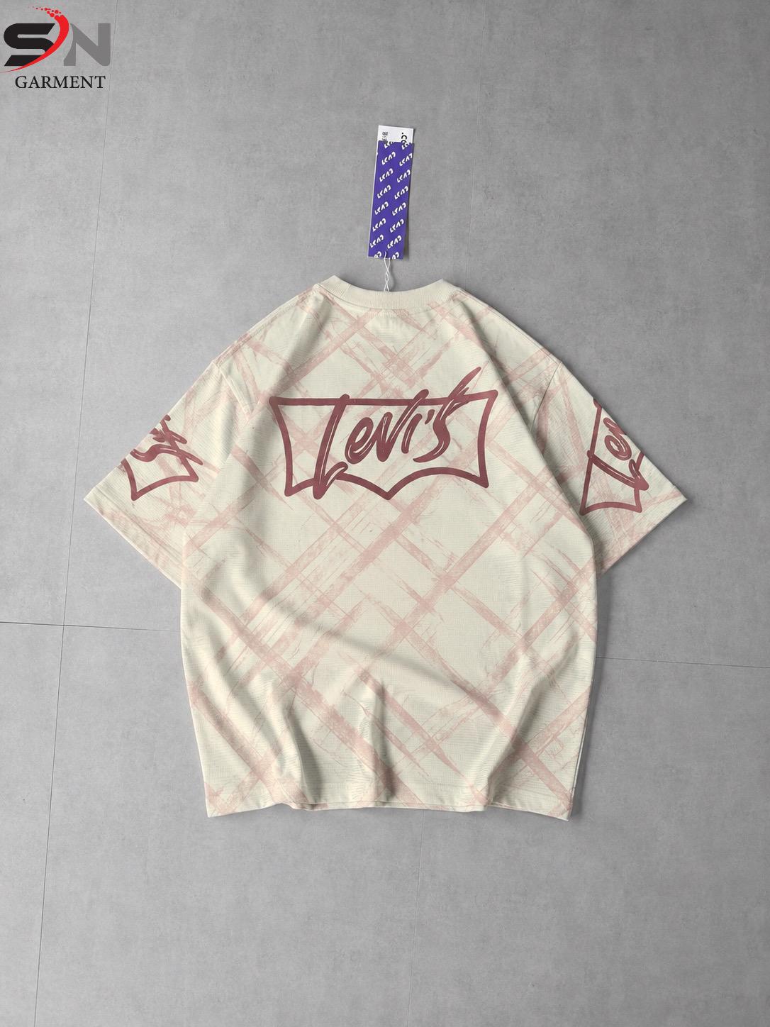 The Gent Co. | Levis Embossed Printed Drop Shoulder